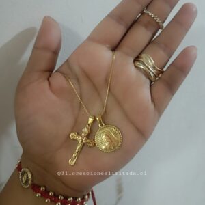 Cadena Laminada en oro 18k