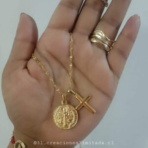 Cadena Laminada en oro 18k