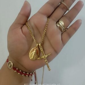 Cadena Laminada en oro 18k