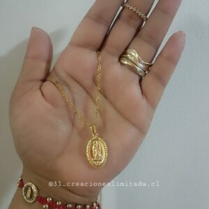 Cadena Laminada en oro 18k