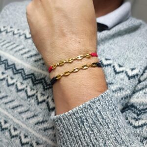 pulsera gucci tejida