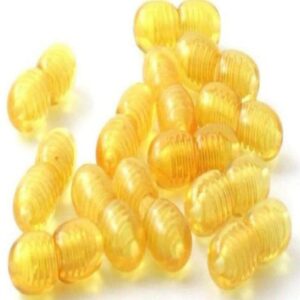 Broche Ámbar color miel