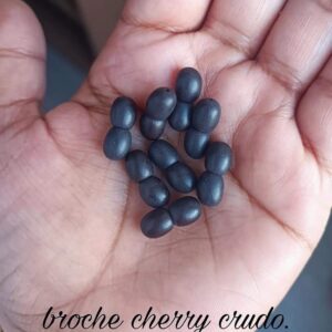 Broche Crudo Ámbar Cherry