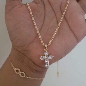 Cadenas Bañadas en Oro 14k