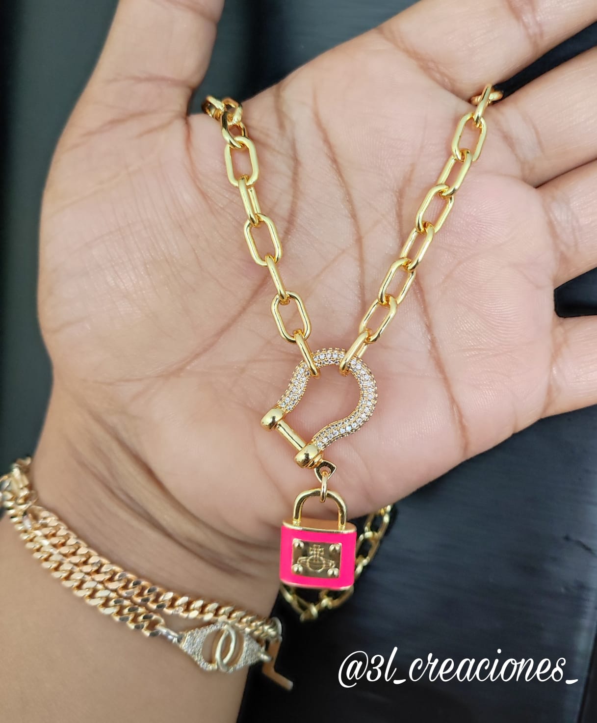 Cadena Con Baño de Oro 18k