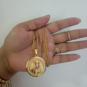 Cadena Laminada en Oro 18k