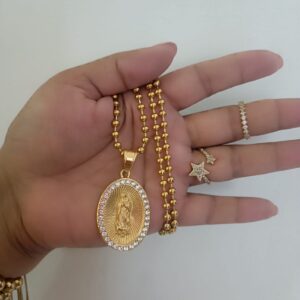 Cadena Laminada en Oro 18k